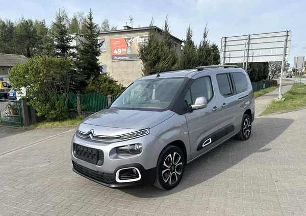 bisztynek Citroen Berlingo cena 41900 przebieg: 77310, rok produkcji 2020 z Bisztynek